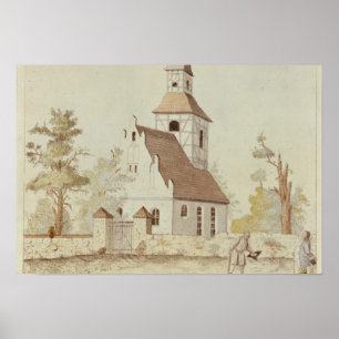 Affiche Église dans Pankow, Berlin