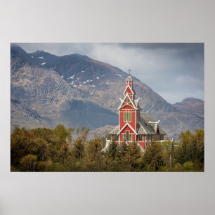 Affiche Église de Buksnes Lofoten