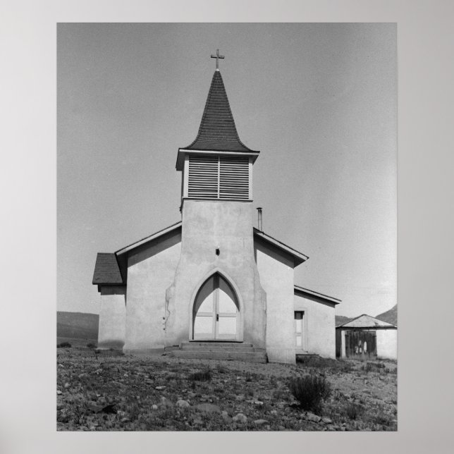 Affiche Église de Cimarron (Devant)