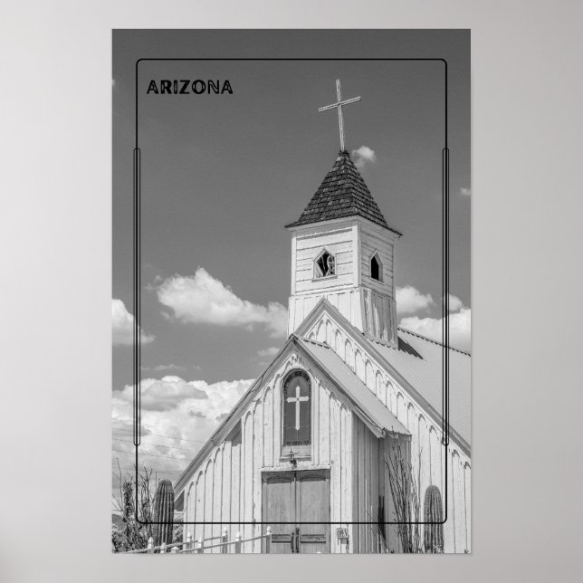 Affiche Église de l'Arizona (Devant)
