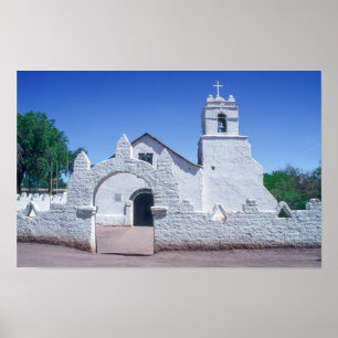 Affiche Église de San Pedro de Atacama - Chili
