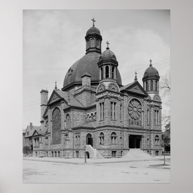 Affiche Église du Sacré-Coeur (Devant)