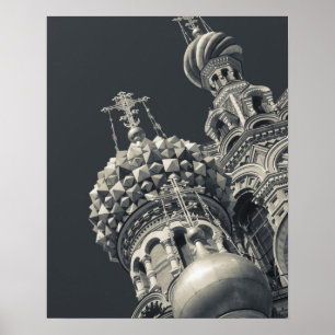 Affiche Église du Sauveur du sang versé