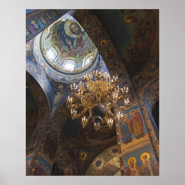 Affiche Église du Sauveur-sur-le-Sang-Versé (Devant)