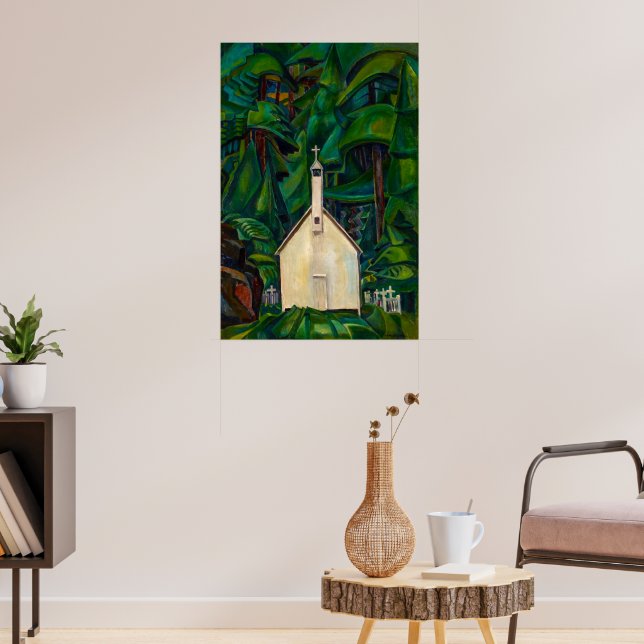 Affiche Église indienne | Emily Carr | (Salon 3)