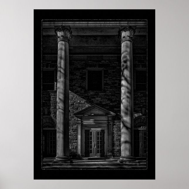 Affiche Église presbytérienne de Calvin no 1 avec frontièr (Devant)