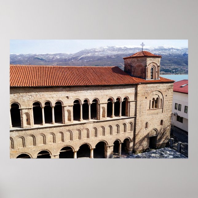 Affiche Église Sainte-Sophie d'Ohrid (Devant)