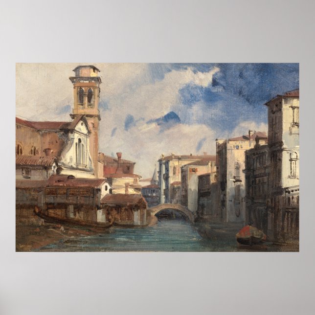 Affiche Église San Trovaso - Joyant Fine Art (Devant)