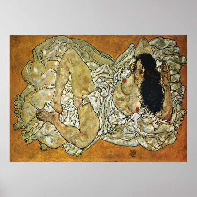 AFFICHE EGON SCHIELE (Devant)