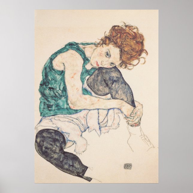 AFFICHE EGON SCHIELE (Devant)