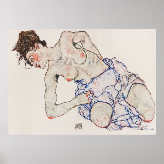 AFFICHE EGON SCHIELE (Devant)