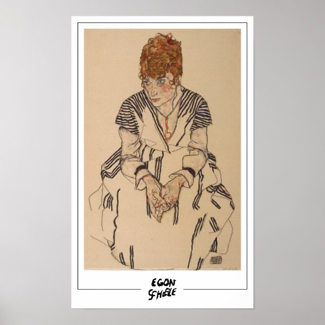 Affiche Egon Schiele Art #234 (Devant)