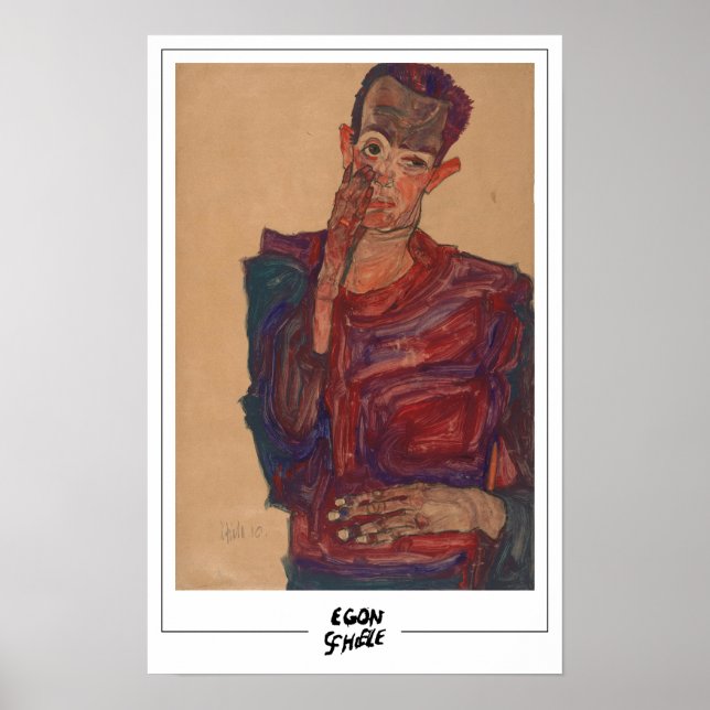 Affiche Egon Schiele Art #289-2 (Devant)