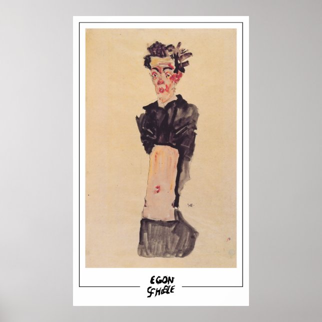 Affiche Egon Schiele Art #489-2 (Devant)