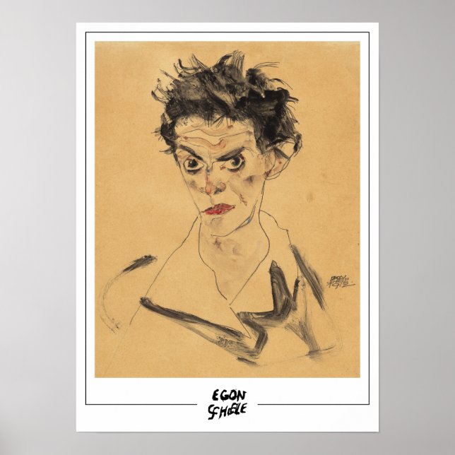 Affiche Egon Schiele Art #620-2 (Devant)