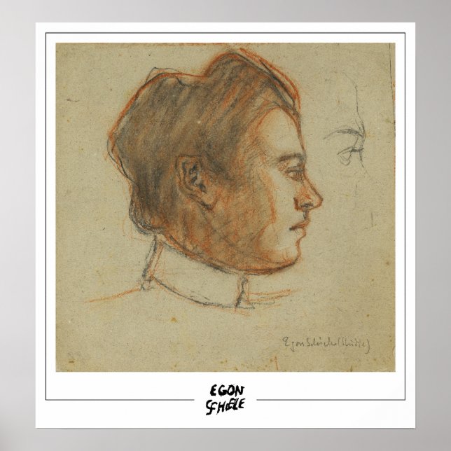 Affiche Egon Schiele Art #633-2 (Devant)