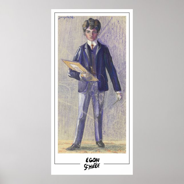 Affiche Egon Schiele Art #644 (Devant)