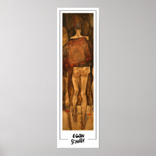 Affiche Egon Schiele Beaux-Arts #89-2