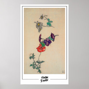Affiche Egon Schiele Beaux-Arts #95