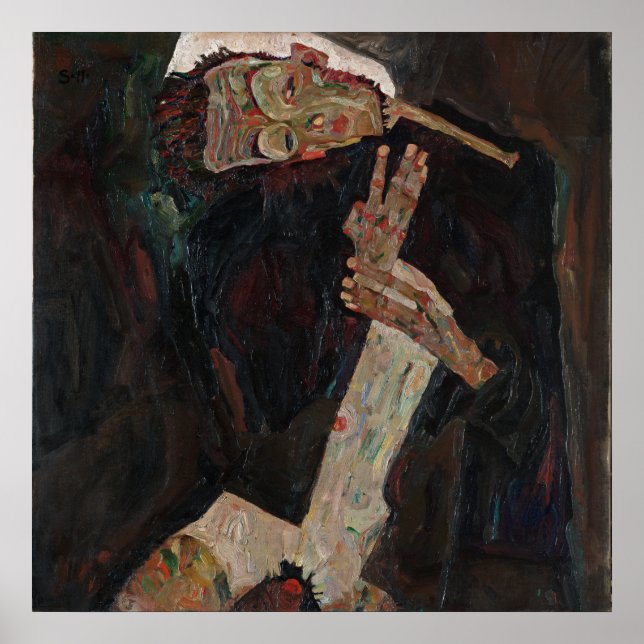 Affiche Egon Schiele Le Lyriciste (Devant)