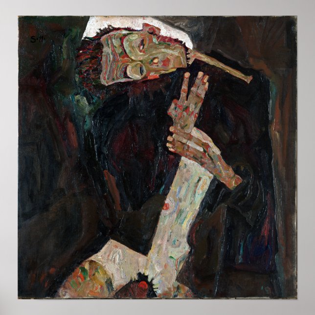 Affiche Egon Schiele Le Lyriciste (Devant)