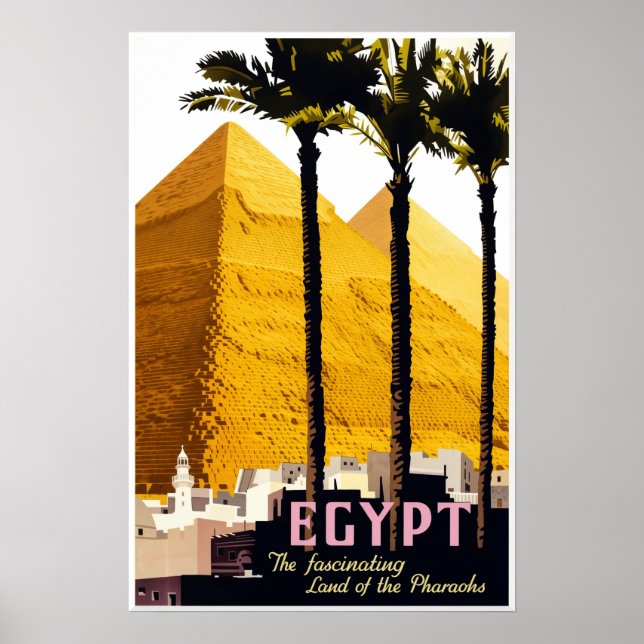 Affiche Égypte (Devant)