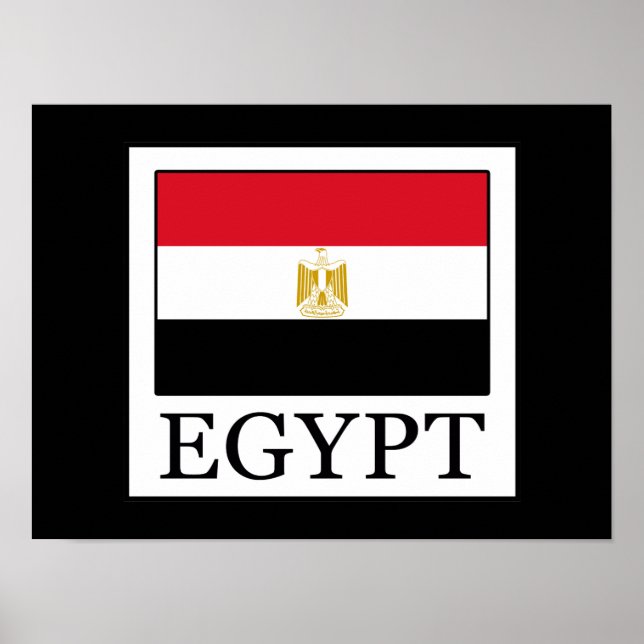 Affiche Égypte (Devant)
