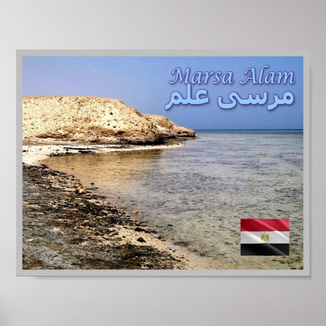 Affiche Égypte - Marsa Alam - (Devant)
