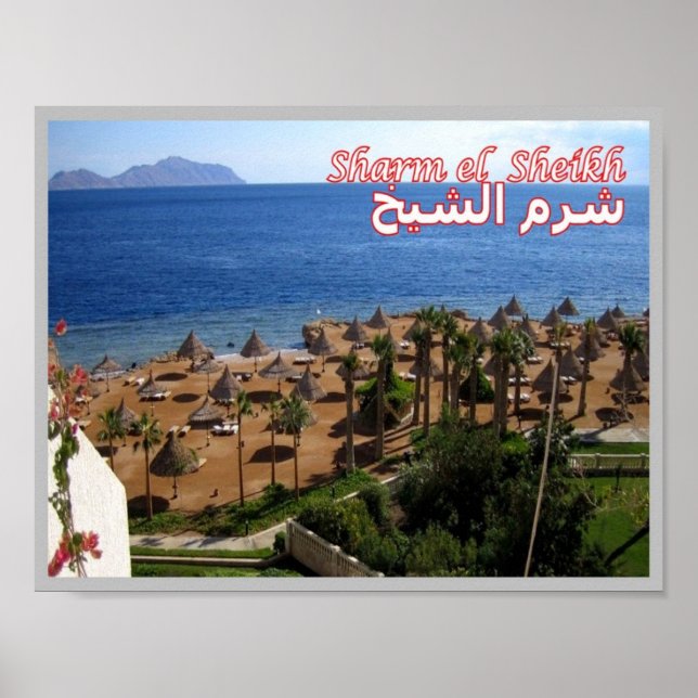 Affiche Égypte - Mer Rouge - Sharm el Sheikh - (Devant)