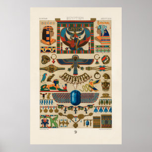 Affiche Egyptian Pattern 2