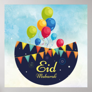 Affiche Eid Mubarak
