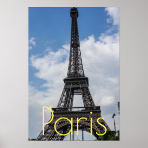 Affiche Eiffel Tower in Paris Artwork France Travel