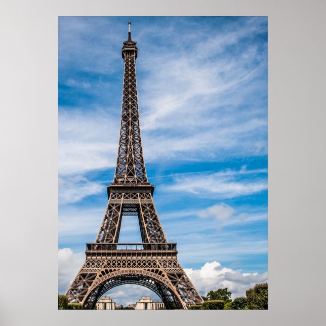 Affiche eiffel tower in paris, the city of love (Devant)