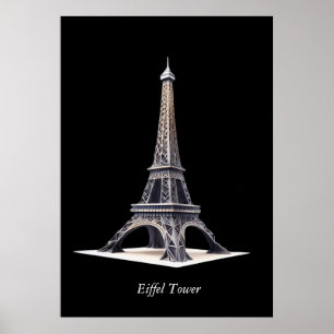 Affiche Eiffel Tower Paris
