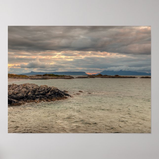 Affiche Eigg et rhum (Devant)