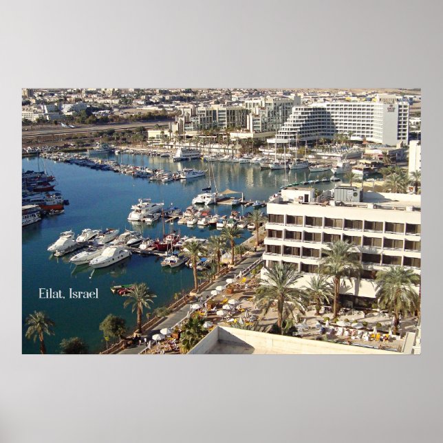 Affiche Eilat, Israël (Devant)