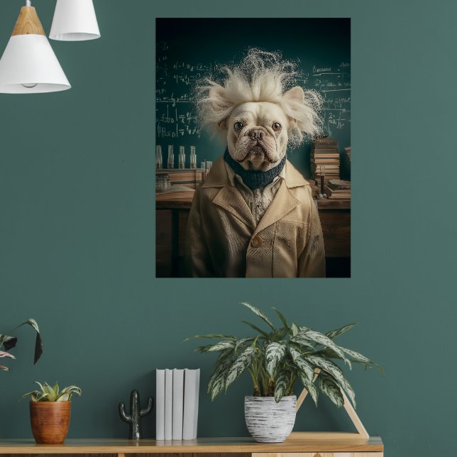 Affiche Einstein Pup in Lab Coat (Salon 1)
