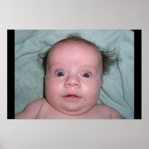 Affiche Einstien bébé