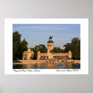 Affiche El Buen Retiro, Madrid