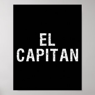 Affiche El Capitan Capitaine Du Navire T Shirt