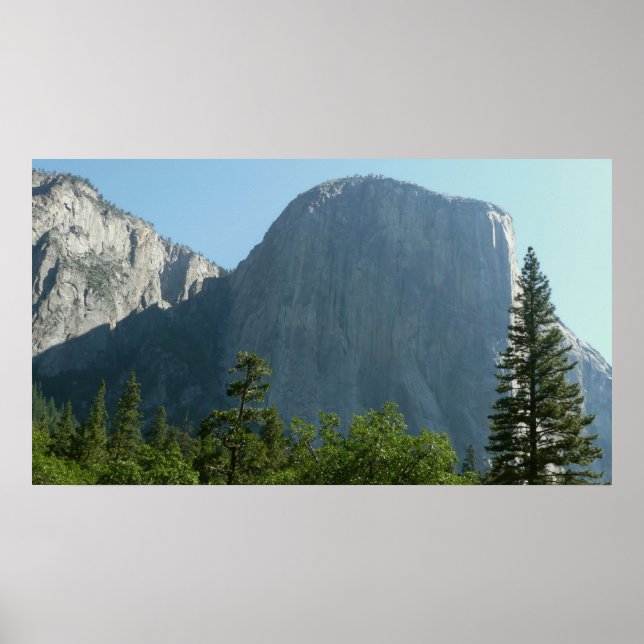 Affiche El Capitan du parc national de Yosemite (Devant)