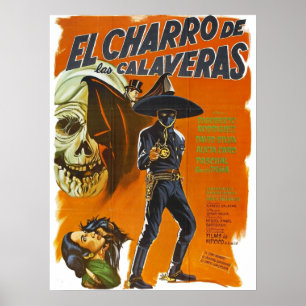Affiche El Charro De Las Calaveras