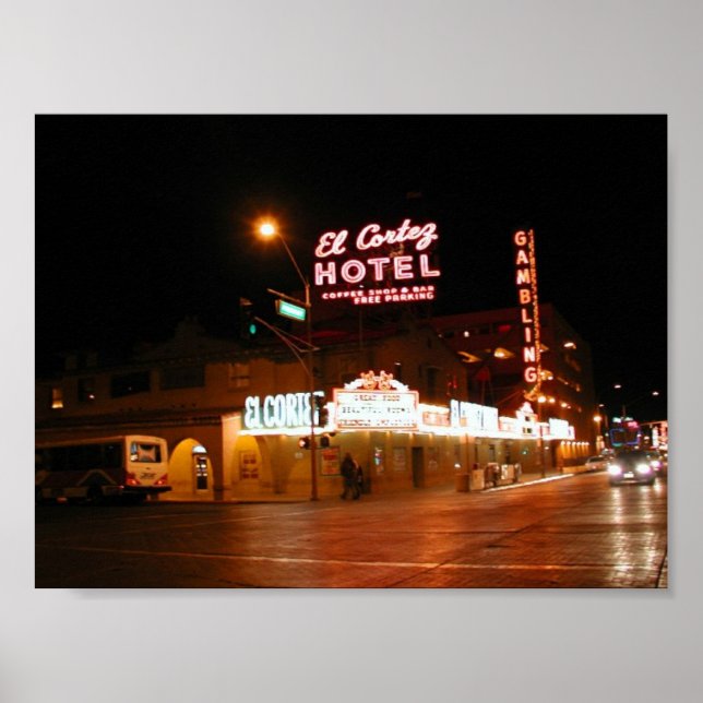 Affiche El Cortez Las Vegas (Devant)