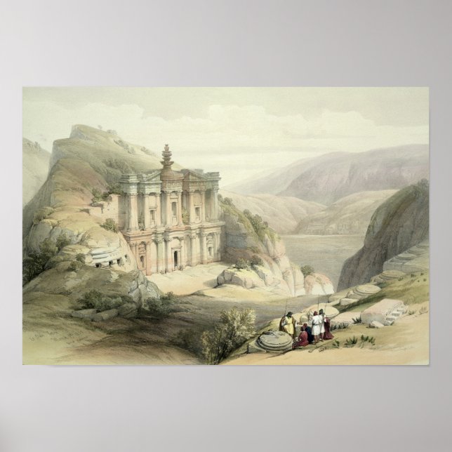 Affiche El Deir, Petra (Devant)