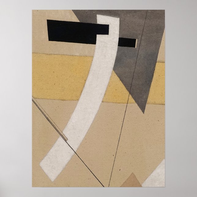 Affiche El Lissitzky Proun 12E (Devant)