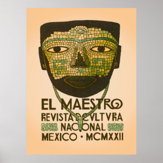 Affiche El Maestro Cactus Prints | Art Botanique Mexicain