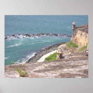 Affiche EL Morro, Porto Rico
