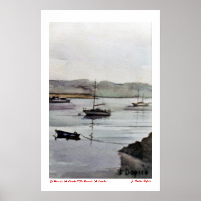 Affiche El Parrote (La Corogne)/La Parrote (La Corogne) (Devant)