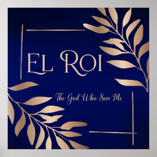 Affiche El Roi 3 (Sapphire/Or)