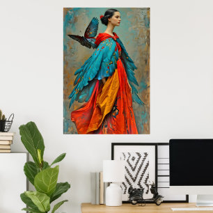 Affiche "Elaris" - Plumes de devenir